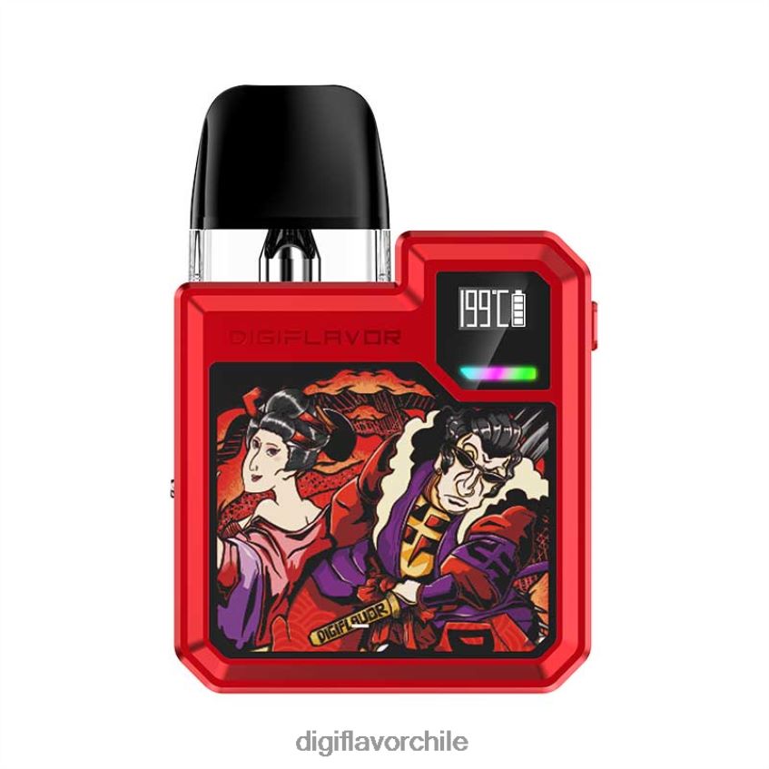 Digiflavor Flavors - Digiflavor Digi-Q kit de cápsulas samurái rojo PP6B2J50